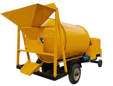 Continuous asphalt mixer