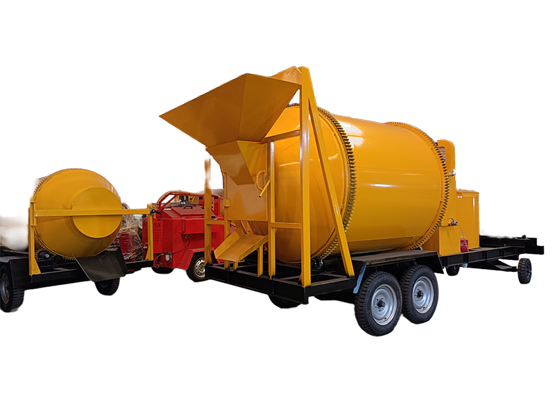 asphaltic concrete mixer