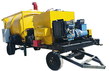 Highway asphalt grouting machine