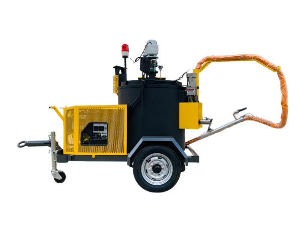 Asphalt pavement grouting machine